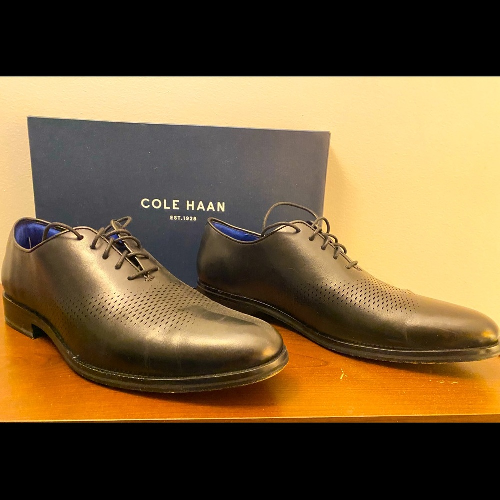 Cole Haan Grand Laser Wingtip Oxford Mens Size 11.5